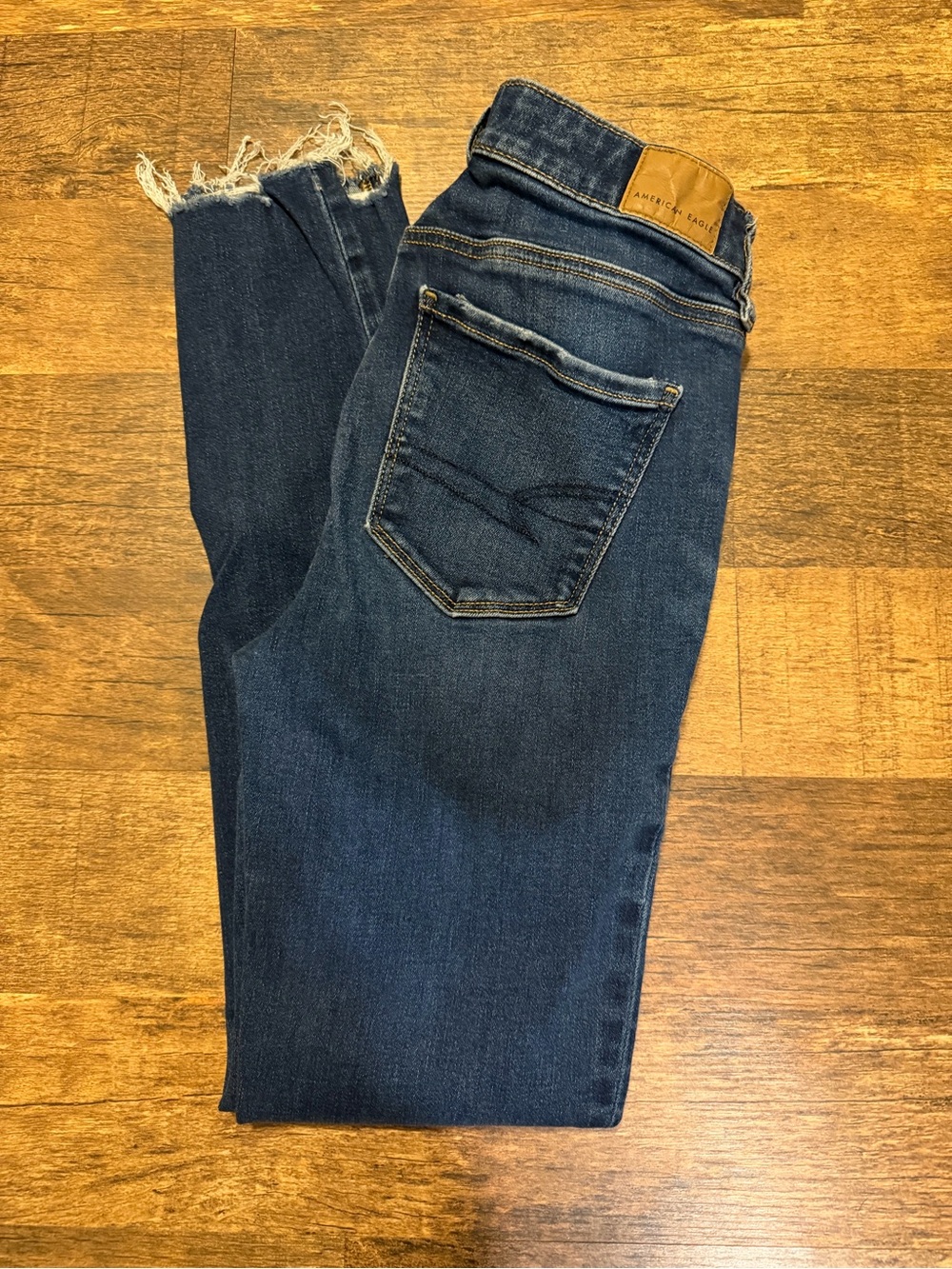 American Eagle Women's Distressed Jeggings - size 4 regular
